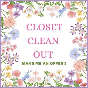 Closet Clean Out!!!